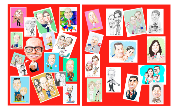 CARICATURAS DAVE